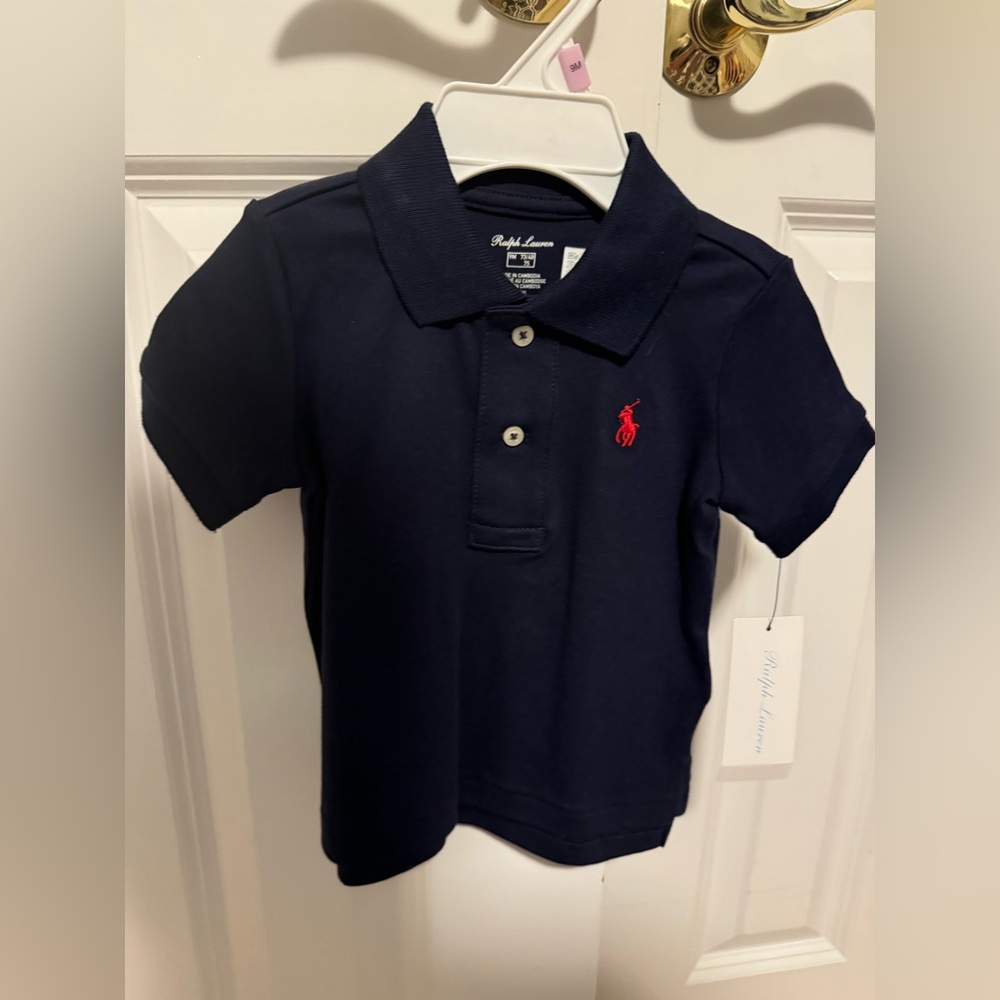 Brand new: 9M baby boy polo shirt